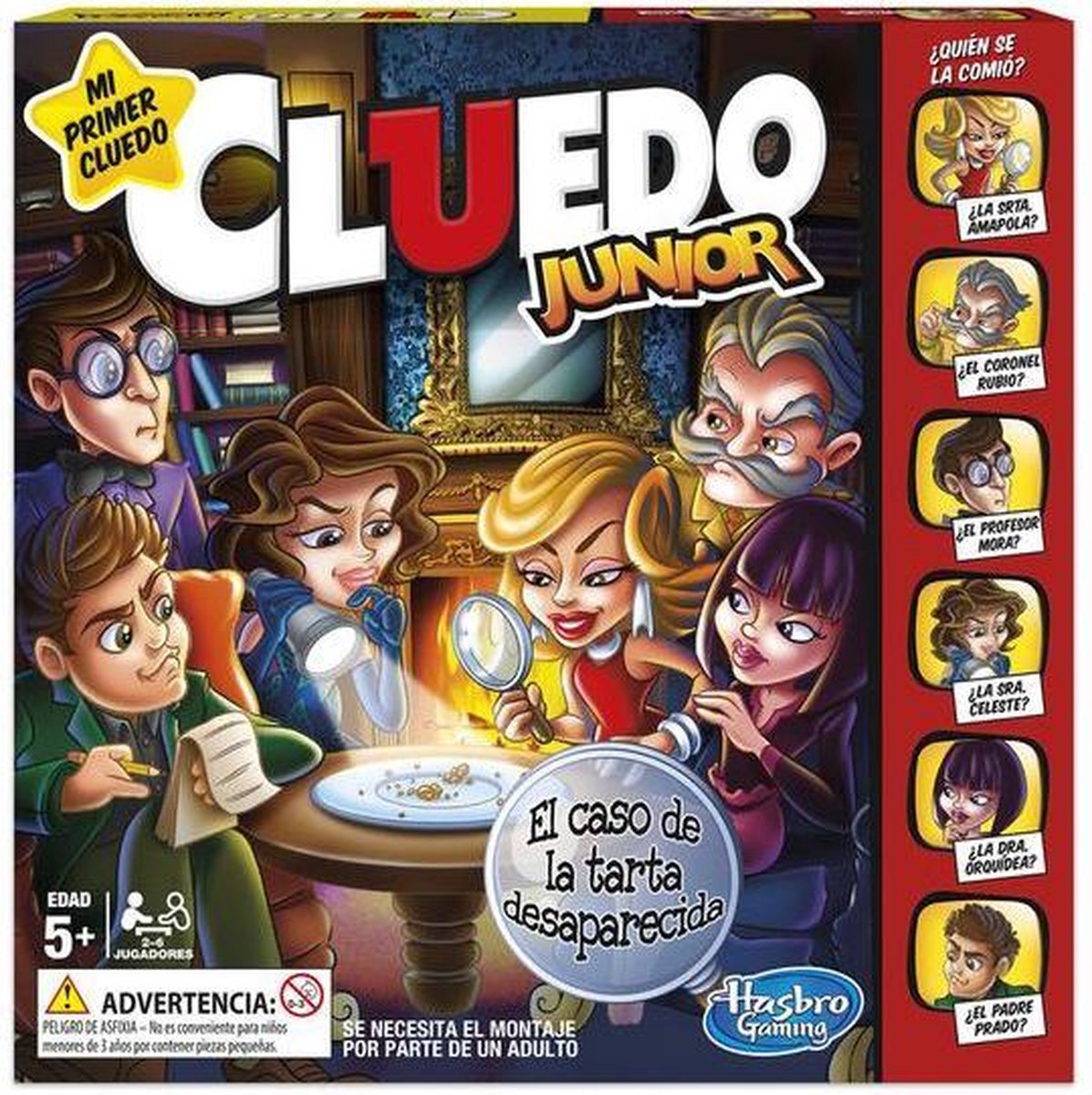 Hasbro Gaming - Cluedo Junior (C1293546) | Spanish