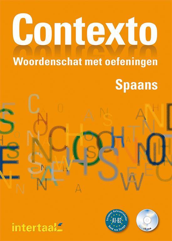 Cover van het boek 'Contexto - Woordenschat Met Oefeningen Spaans + Cd-Rom' van Erwin Tschirner