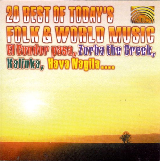 20 Best Of Folk & World Music, various artists CD (album) Muziek