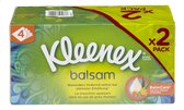 Zakdoekjes - Kleenex Balsam 4 lagen - 2 dozen van 60 doekjes