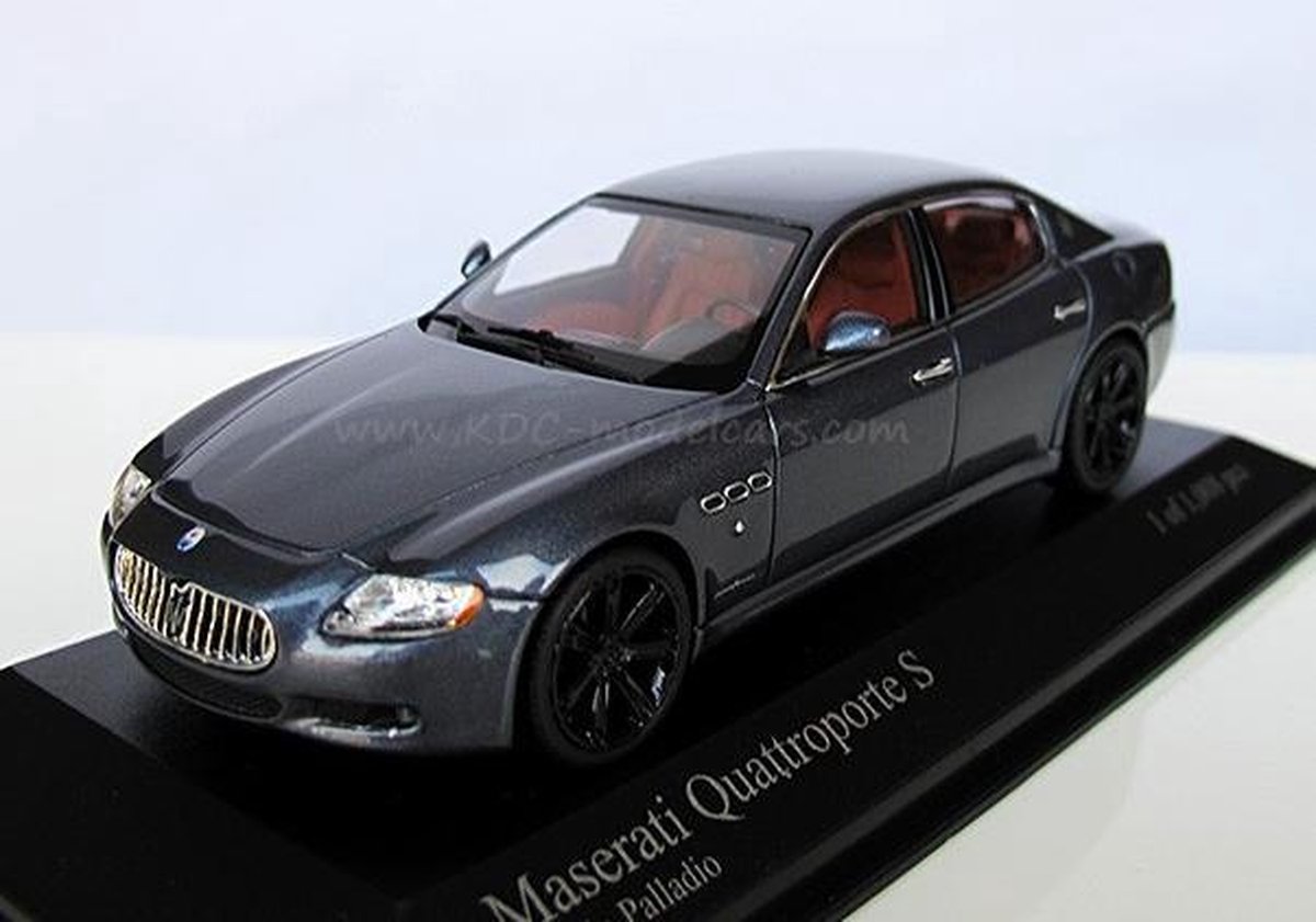 Minichamps 1 43 Maserati Quattroporte S 09 Grigio Palladio Grijs Metallic Bol Com