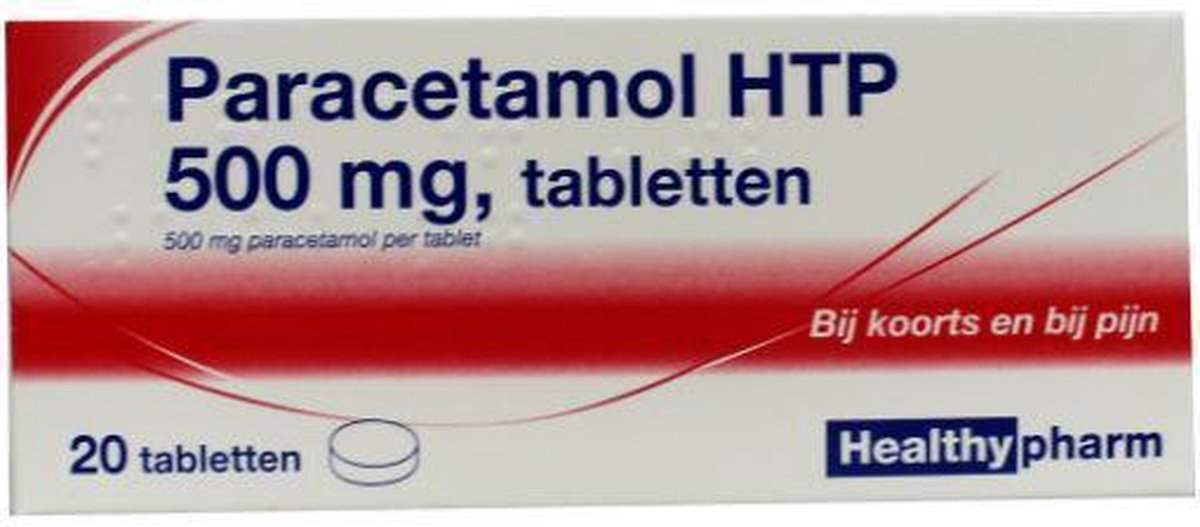 Paracetamol 500 mg, 20 tabletten | bol