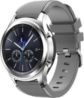 KELERINO. Siliconen bandje - Samsung Galaxy Watch (46mm)/Gear S3 - Grijs
