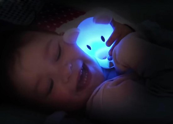 superlief LED babykamer nachtlampje baby muis - peuter nachtlampje. | bol.com