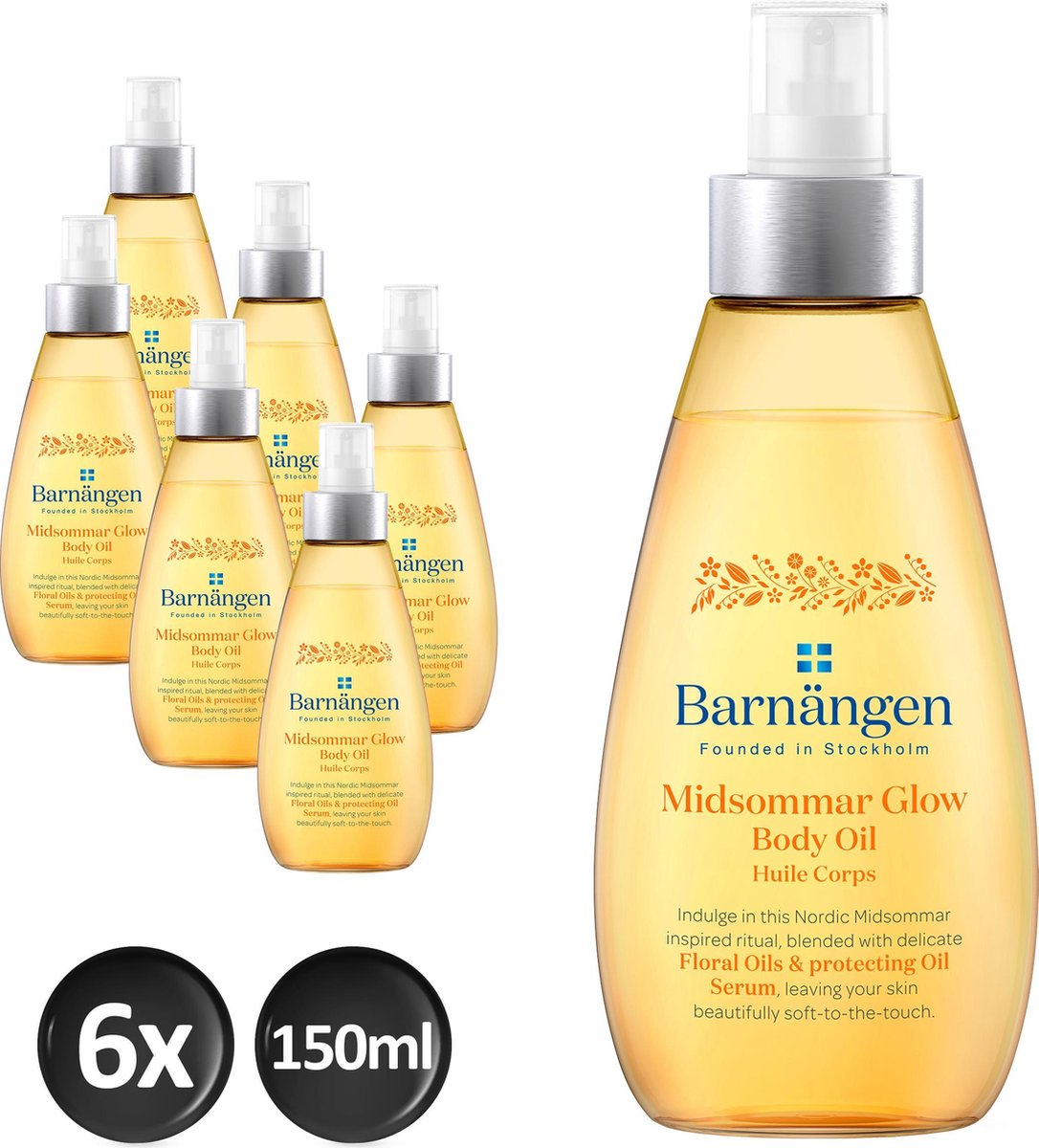Barnängen Midsommar Glow Body Oil 5x | bol.com