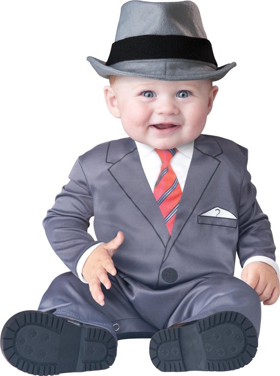 Premium zakenman kostuum voor baby's - Verkleedkleding - Maat 50/68 |  bol.com