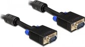 Delock - VGA Beeldscherm kabel - zwart - 1 meter