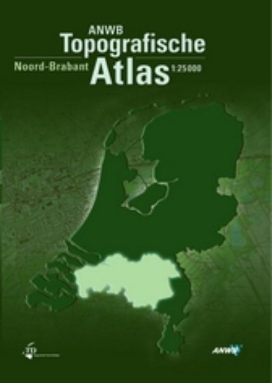 Cover van het boek 'Noord-Brabant / 1:25.000' van  Onbekend