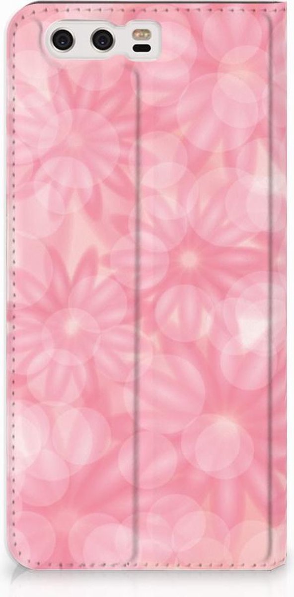 Book Case voor Huawei P10 Plus Smart Cover Spring Flowers