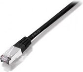 Equip 605698 Patch cable Cat.6A, S/FTP (PIMF) LSOH, black, 15m