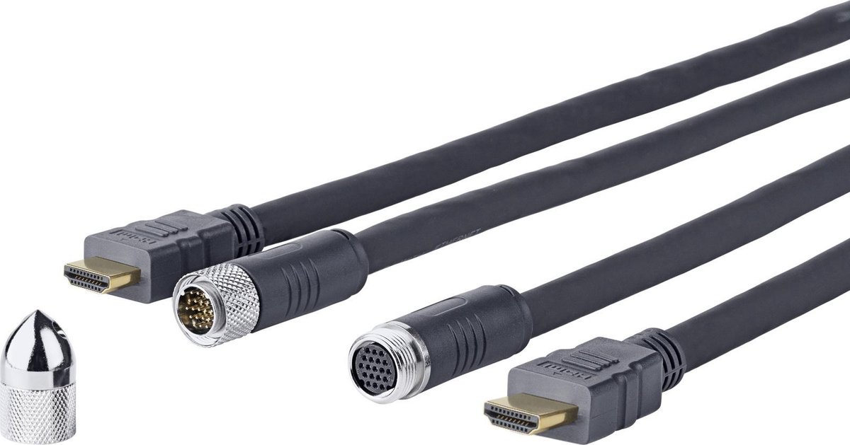 VivoLink PROHDMICW7.5 HDMI kabel 7.5 m HDMI Type A (Standard) Black