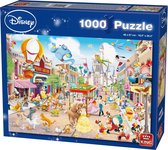 Disney 1000 Stukjes Puzzel - Disneyland - King - Legpuzzel 68 x 49 cm - Diverse Kleuren