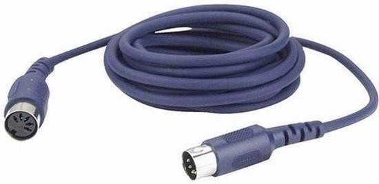 DAP Audio DAP Midi kabel, 5-polige DIN male - 5-polige DIN female, 3 meter Home entertainment - Accessoires
