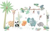 Jungle muurstickers | Jungly jungle - Complete set