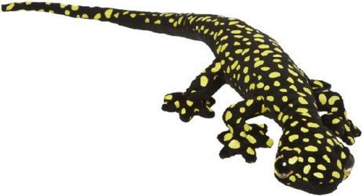 Pluche gekko zwart met gifgroen 62 cm | bol.com