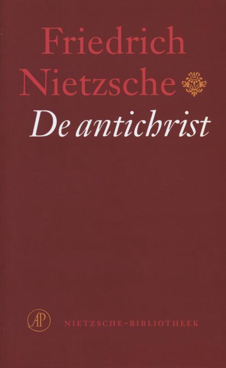 Omslag van Nietzsche-bibliotheek 1 - De antichrist