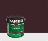 Rambo Tuinhout pantserbeits zijdeglans dekkend klassiek bruin 1113 2,5 l