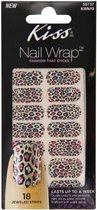 Kiss Nail Wrap 18strips Kwn19 Marabou