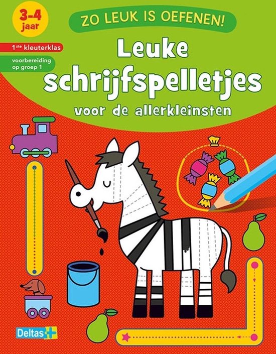 Zo leuk is oefenen! - Leuke schrijfspelletjes voor de allerkleinsten