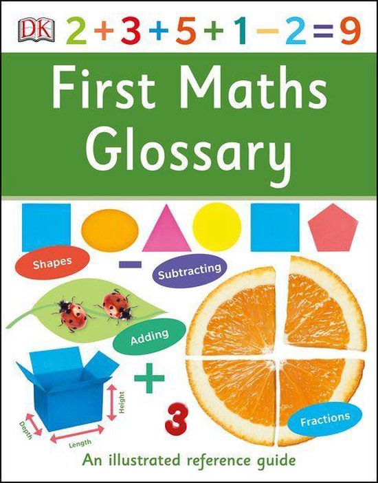 DK First Reference - First Maths Glossary - cover