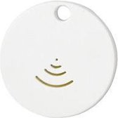 Reptrek® Pochette - Sleutelhanger met bluetooth tracker - Zoek je sleutels, portemonnee of tas met deze keyfinder / sleutelvinder, wit