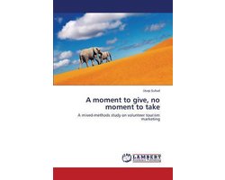 A moment to give, no moment to take