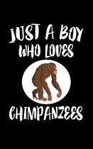 Just A Boy Who Loves Chimpanzees