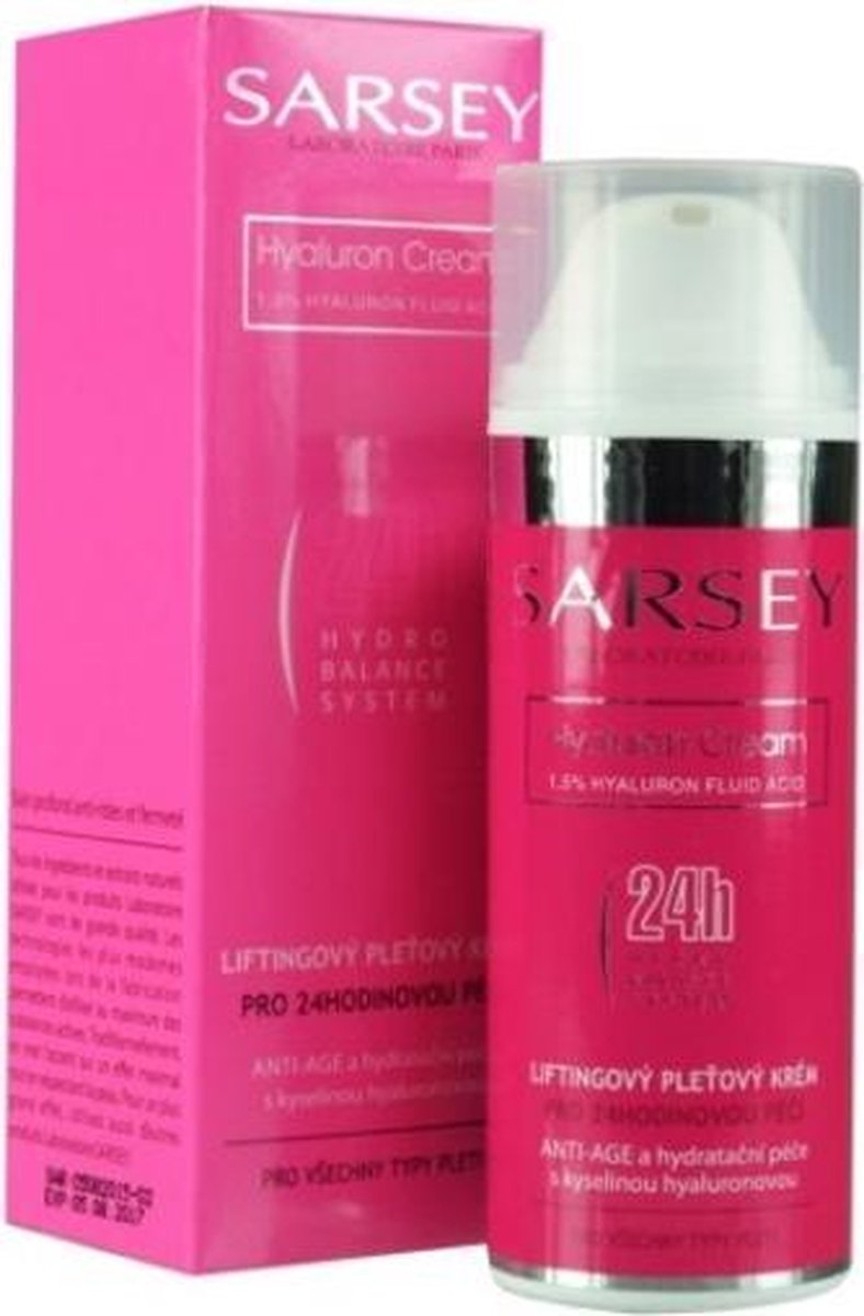 SARSEY Liftende Anti-ageing Gezichtscrème met Hyaluronzuur - 50ml