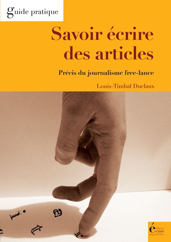 Savoir écrire des articles - cover