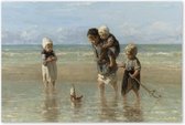 Enfants de la mer - Jozef Israëls - Rijksmuseum - Peinture sur toile