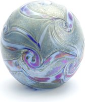 Kristalglas Elements Urn - Sea Blue - 0,5 liter - Gedenksteen - Urn Hond - Urn Kat - Urn Dierbare - Urn voor as
