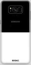 BOQAZ. Samsung Galaxy S8 hoesje - half wit