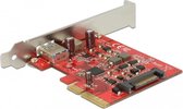 DeLOCK 89898 interfacekaart/-adapter USB 3.1 Intern