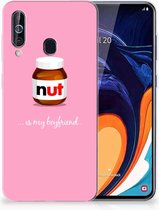 Geschikt voor Samsung Galaxy A60 Siliconen Case Nut Boyfriend