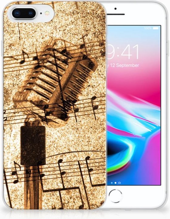 GSM Hoesje Backcase iPhone 7 Plus | 8 Plus Bladmuziek | bol.com