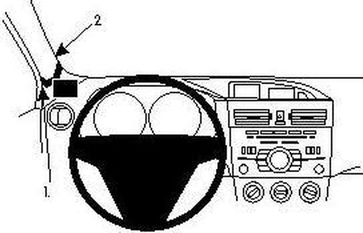 Brodit ProClip Mazda 3 ab Bj. 10