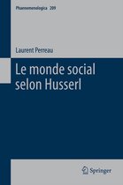 Phaenomenologica 209 - Le monde social selon Husserl