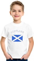 Kinder t-shirt vlag Scotland 122-128 (s)