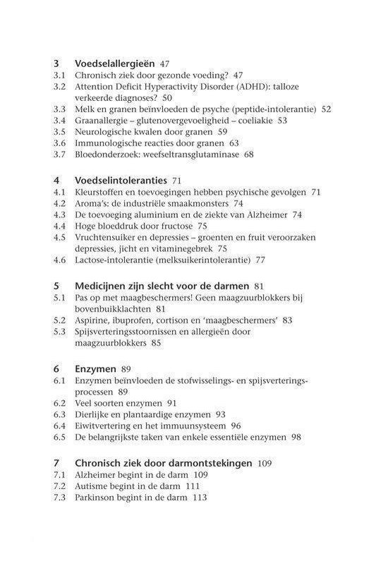 De darm denkt mee