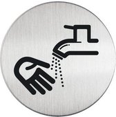 Pictogram|Deurbordje|Handen wassen
