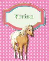 Handwriting and Illustration Story Paper 120 Pages Vivian