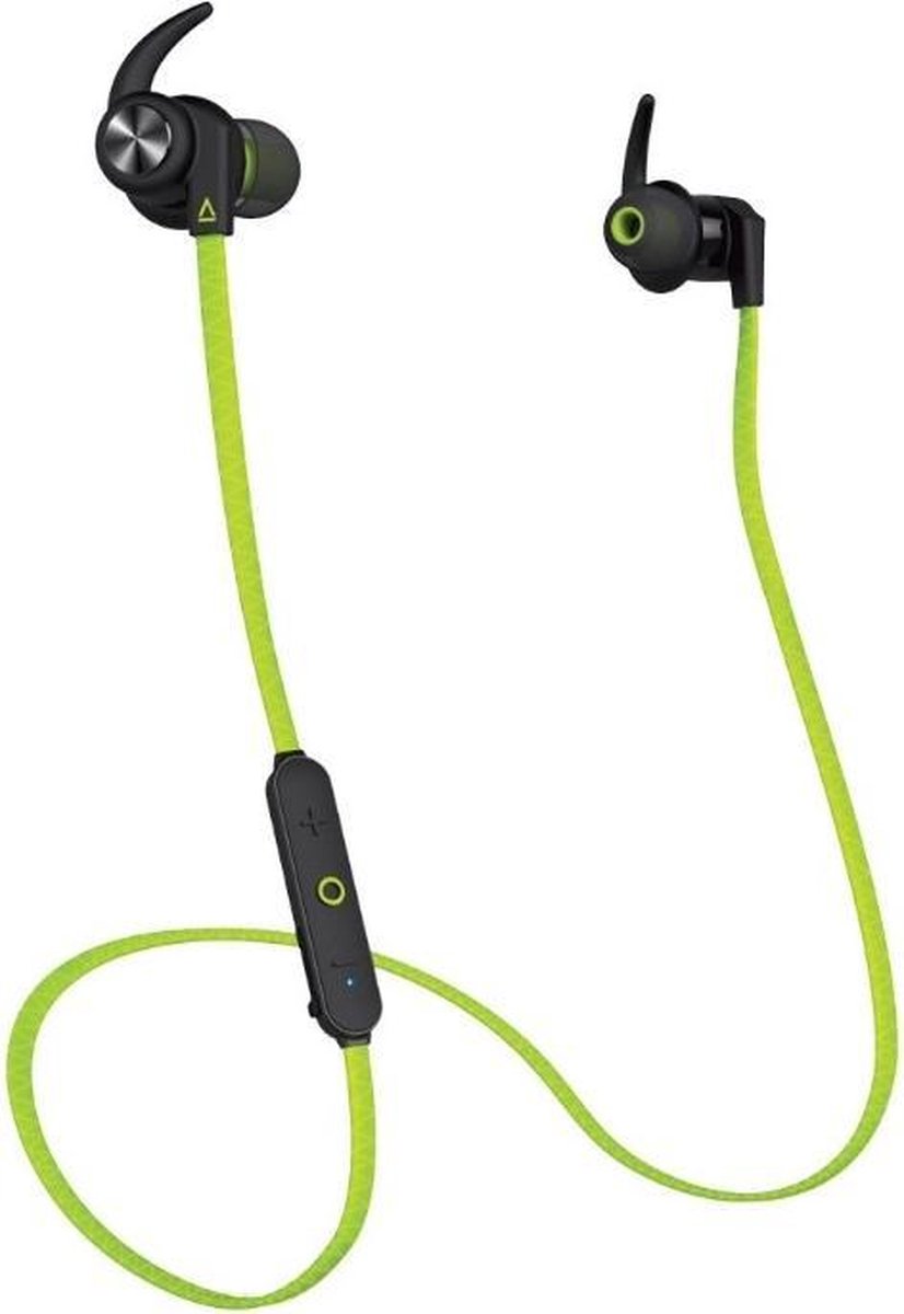 Creative Labs Creative Outlier Sports In ear Stereofonisch Groen bol