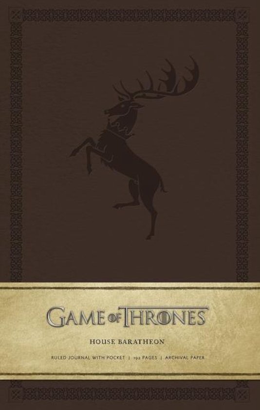Got Ruled Journal House Of Baratheon - cover