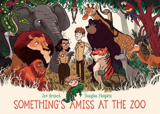 Something's Amiss at the Zoo - cover