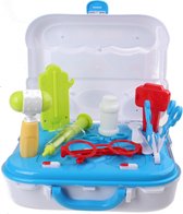 Free And Easy Speelkoffer Doktersset Wit 19-delig