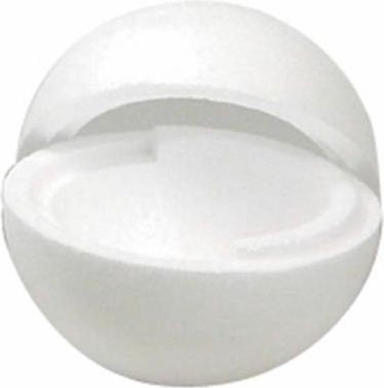 Piepschuimballen 2-delig – Holle Knutselballen Van 30 Cm Voor Decoratie