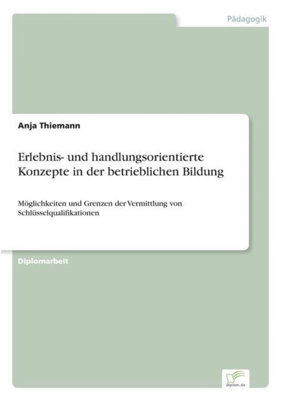 Erlebnis- und handlungsorientierte Konzepte in der betriebli ... - cover