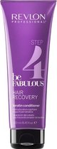 MULTI BUNDEL 4 stuks Revlon Be Fabulous Hair Recovery Step 4 Conditioner 250ml