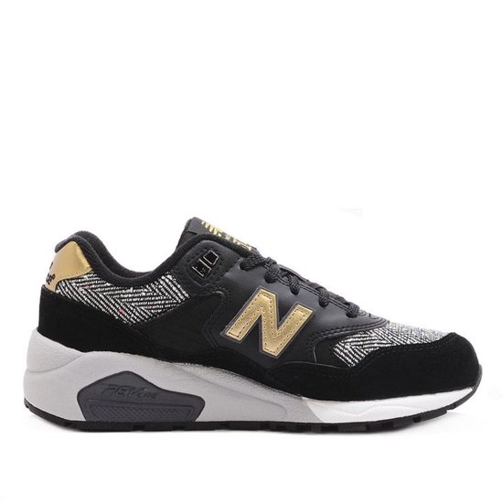 New Balance 580 Zwart Gouden Dames sneakers - Damesschoenen - Maat: 41 | bol