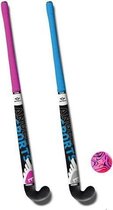 Angel Sports Hockeyset 3-delig Blauw/roze 28 Inch